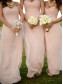 Empire Sweetheart Long Pink Chiffon Wedding Party Dresses Bridesmaid Dresses 99601067