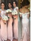 Trumpet/Mermaid Cap-Sleeves Lace Wedding Party Dresses Bridesmaid Dresses 99601071