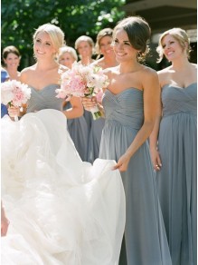 Sweetheart Chiffon Floor-Length Wedding Party Dresses Bridesmaid Dresses 99601078 Sweetheart Chiffon Floor-Length Wedding Party Dresses Bridesmaid Dresses 99601078