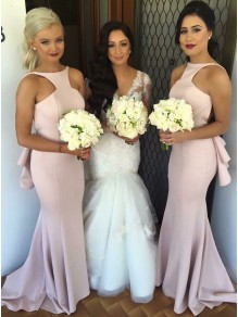 Trumpet/Mermaid Long Backless Wedding Party Dresses Bridesmaid Dresses 99601085 Trumpet/Mermaid Long Backless Wedding Party Dresses Bridesmaid Dresses 99601085