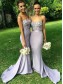 Trumpet/Mermaid Sweetheart Long Wedding Party Dresses Bridesmaid Dresses 99601089