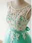 A-Line Short Blue White Lace Wedding Party Dresses Bridesmaid Dresses 99601093