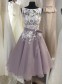 A-Line Short Lace Wedding Party Dresses Bridesmaid Dresses 99601094