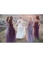 Long Purple Tulle Wedding Party Dresses Bridesmaid Dresses 99601096