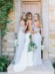 A Line Ruched Chiffon Pale Light Blue Bridesmaid Gowns Off the Shoulder Sweetheart Neckline Floor Length 99601098