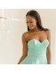 Mint Green Chiffon Long Wedding Guest Dresses Bridesmaid Dresses 99601099