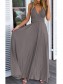 Grey V-Neck Chiffon Long Wedding Guest Dresses Bridesmaid Dresses 99601107