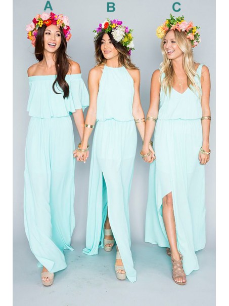 Long Chiffon Wedding Guest Dresses Bridesmaid Dresses 99601112