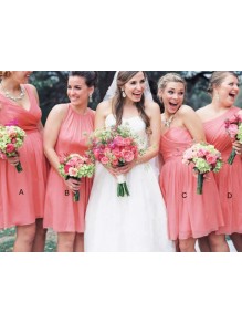 Short Chiffon Wedding Guest Dresses Bridesmaid Dresses 99601124