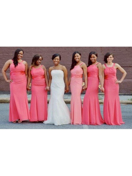 Long Chiffon Wedding Guest Dresses Bridesmaid Dresses 99601126