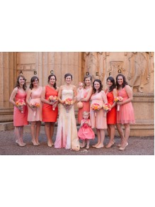 Short Red Wedding Guest Dresses Bridesmaid Dresses 99601128