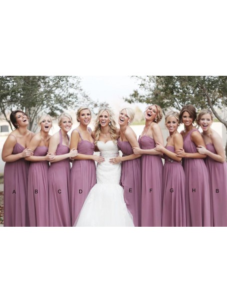 Chiffon Floor-Length Wedding Guest Dresses Bridesmaid Dresses 99601165