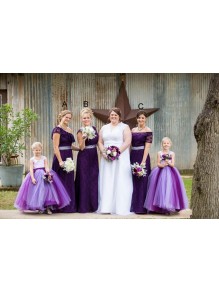Purple Lace Floor-Length Wedding Guest Dresses Bridesmaid Dresses 99601167 Purple Lace Floor-Length Wedding Guest Dresses Bridesmaid Dresses 99601167
