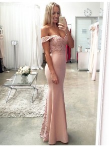 Mermaid Off-the-Shoulder Lace Wedding Guest Dresses Bridesmaid Dresses 99601173 Mermaid Off-the-Shoulder Lace Wedding Guest Dresses Bridesmaid Dresses 99601173