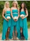 High Low Chiffon Wedding Guest Dresses Bridesmaid Dresses 99601193