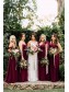 Long Burgundy Wedding Guest Dresses Bridesmaid Dresses 99601194