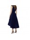 High Low V-Neck Navy Wedding Guest Dresses Bridesmaid Dresses 99601231