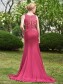 A-Line Lace Chiffon Long Wedding Guest Dresses Bridesmaid Dresses 99601248
