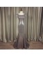 Mermaid Sequins Cap Sleeves Gold Wedding Guest Dresses Bridesmaid Dresses 99601264