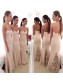 Trumpet/Mermaid Lace Floor Length Wedding Party Dresses Bridesmaid Dresses 99601273
