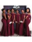Mermaid Spaghetti Straps Long Bridesmaid Dresses 99601306 Mermaid Spaghetti Straps Long Bridesmaid Dresses 99601306