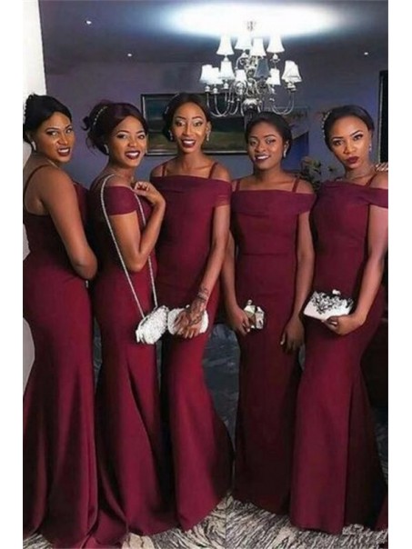 Mermaid Spaghetti Straps Long Bridesmaid Dresses 99601306 Mermaid Spaghetti Straps Long Bridesmaid Dresses 99601306