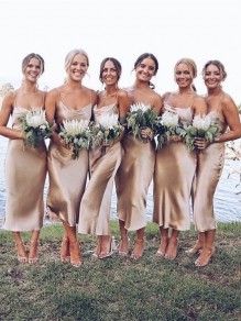 Simple Spaghetti Straps Long Bridesmaid Dresses 99601308 Simple Spaghetti Straps Long Bridesmaid Dresses 99601308