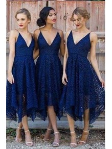 A-Line Spaghetti Straps V-Neck Bridesmaid Dresses 99601311 A-Line Spaghetti Straps V-Neck Bridesmaid Dresses 99601311