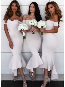 Mermaid Off-the-Shoulder Bridesmaid Dresses 99601313
