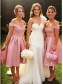 A-Line Short Off-the-Shoulder Bridesmaid Dresses 99601314