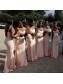 Mermaid Simple Spaghetti Straps Long Bridesmaid Dresses 99601316