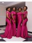 Mermaid Beaded Long Bridesmaid Dresses 99601318