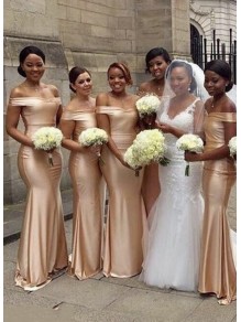 Mermaid Off-the-Shoulder Long Bridesmaid Dresses 99601320 Mermaid Off-the-Shoulder Long Bridesmaid Dresses 99601320