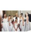 A-Line Beaded One-Shoulder Plus Size Long Bridesmaid Dresses 99601334