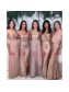 Affordable Sequins Long Bridesmaid Dresses 99601337