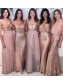 Affordable Sequins Long Bridesmaid Dresses 99601337