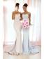 Mermaid Spaghetti Straps Long Bridesmaid Dresses 99601343