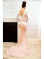 Mermaid Lace Long Sleeves Long Bridesmaid Dresses 99601344