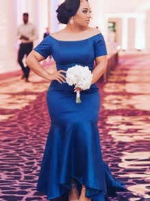Mermaid Off-the-Shoulder Bridesmaid Dresses 99601345