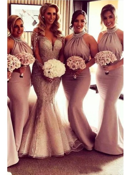 Long Mermaid Bridesmaid Dresses 99601354