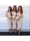 Long Sleeves Lace Bridesmaid Dresses 99601357