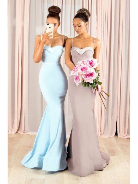 Mermaid Spaghetti Straps Long Bridesmaid Dresses 99601359 Mermaid Spaghetti Straps Long Bridesmaid Dresses 99601359