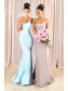 Mermaid Spaghetti Straps Long Bridesmaid Dresses 99601359 Mermaid Spaghetti Straps Long Bridesmaid Dresses 99601359