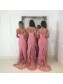 Mermaid Off-the-Shoulder Lace Long Bridesmaid Dresses 99601360 Mermaid Off-the-Shoulder Lace Long Bridesmaid Dresses 99601360