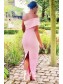Mermaid Long Pink Bridesmaid Dresses 99601364