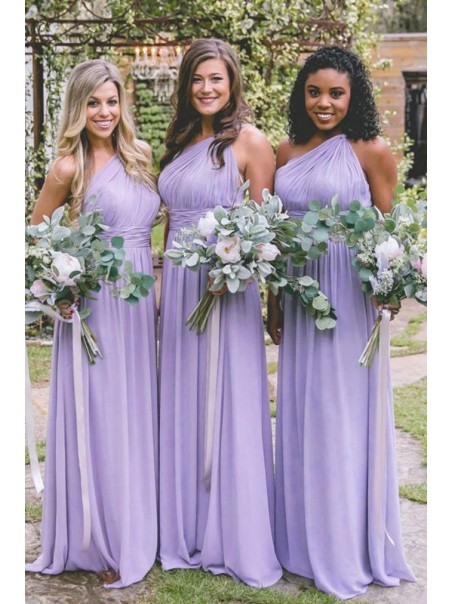 A-Line One-Shoulder Long Bridesmaid Dresses 99601367 A-Line One-Shoulder Long Bridesmaid Dresses 99601367