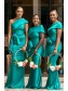 Mermaid One-Shoulder Long Bridesmaid Dresses 99601370 Mermaid One-Shoulder Long Bridesmaid Dresses 99601370