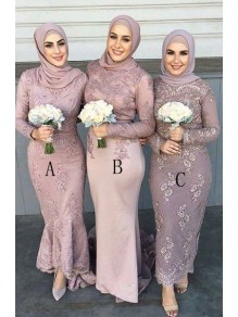 Long Sleeves Lace Bridesmaid Dresses 99601383 Long Sleeves Lace Bridesmaid Dresses 99601383