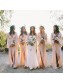 Sheath V-Neck Long Sleeves Chiffon Long Bridesmaid Dresses 99601384 Sheath V-Neck Long Sleeves Chiffon Long Bridesmaid Dresses 99601384