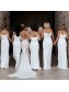 Sheath Spaghetti Straps Long Bridesmaid Dresses 99601389